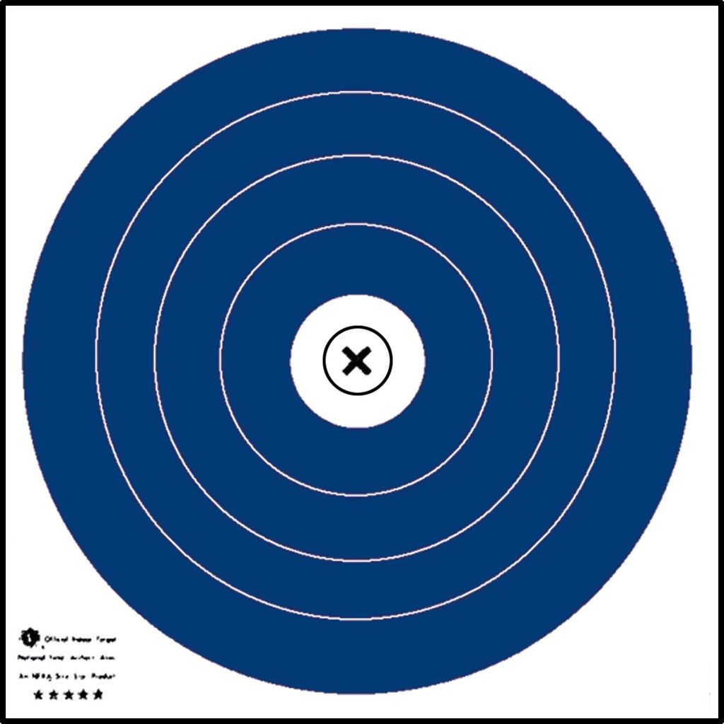 Maple Leaf NFAA Indoor Target 40cm Target