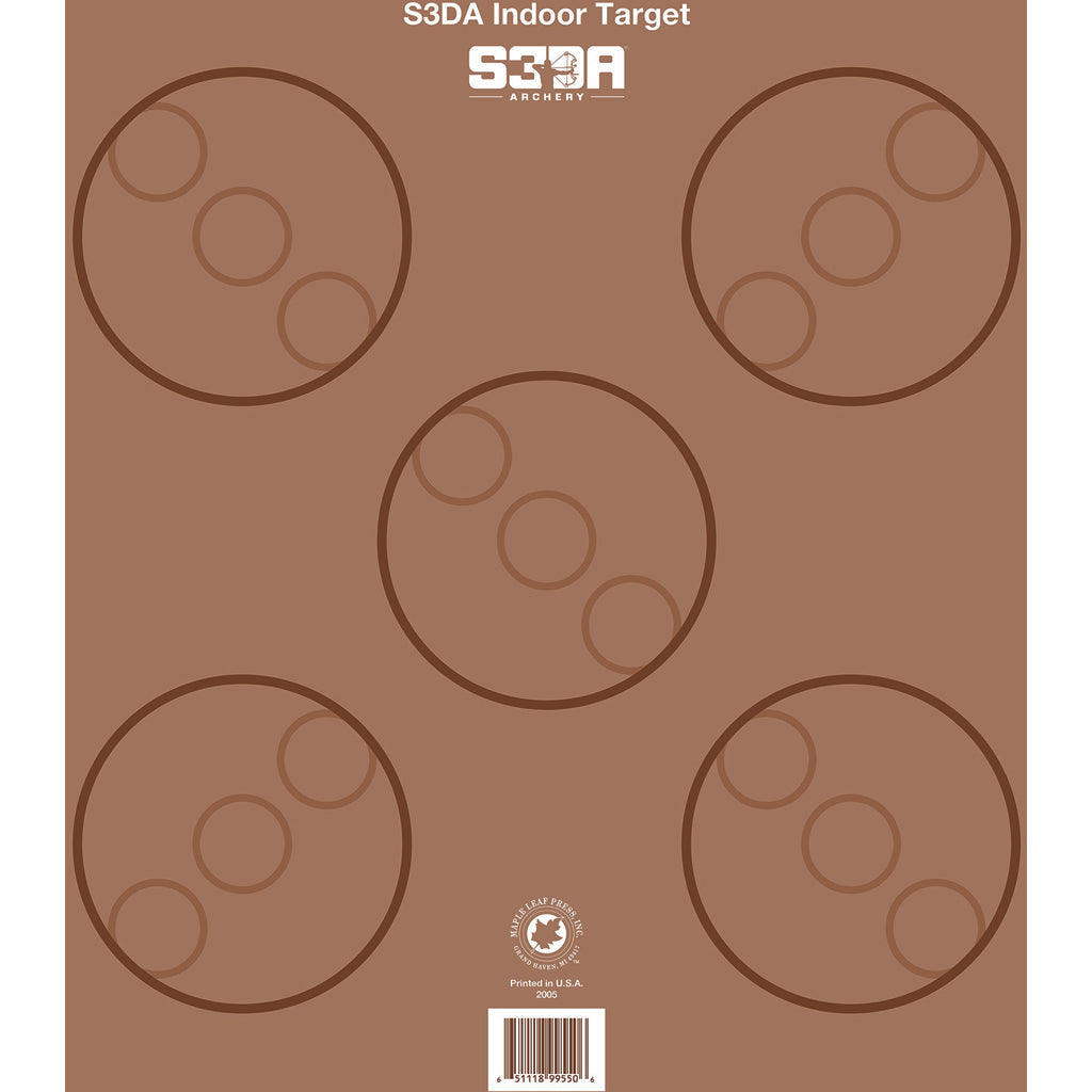 Maple Leaf S3DA 3D Target Face