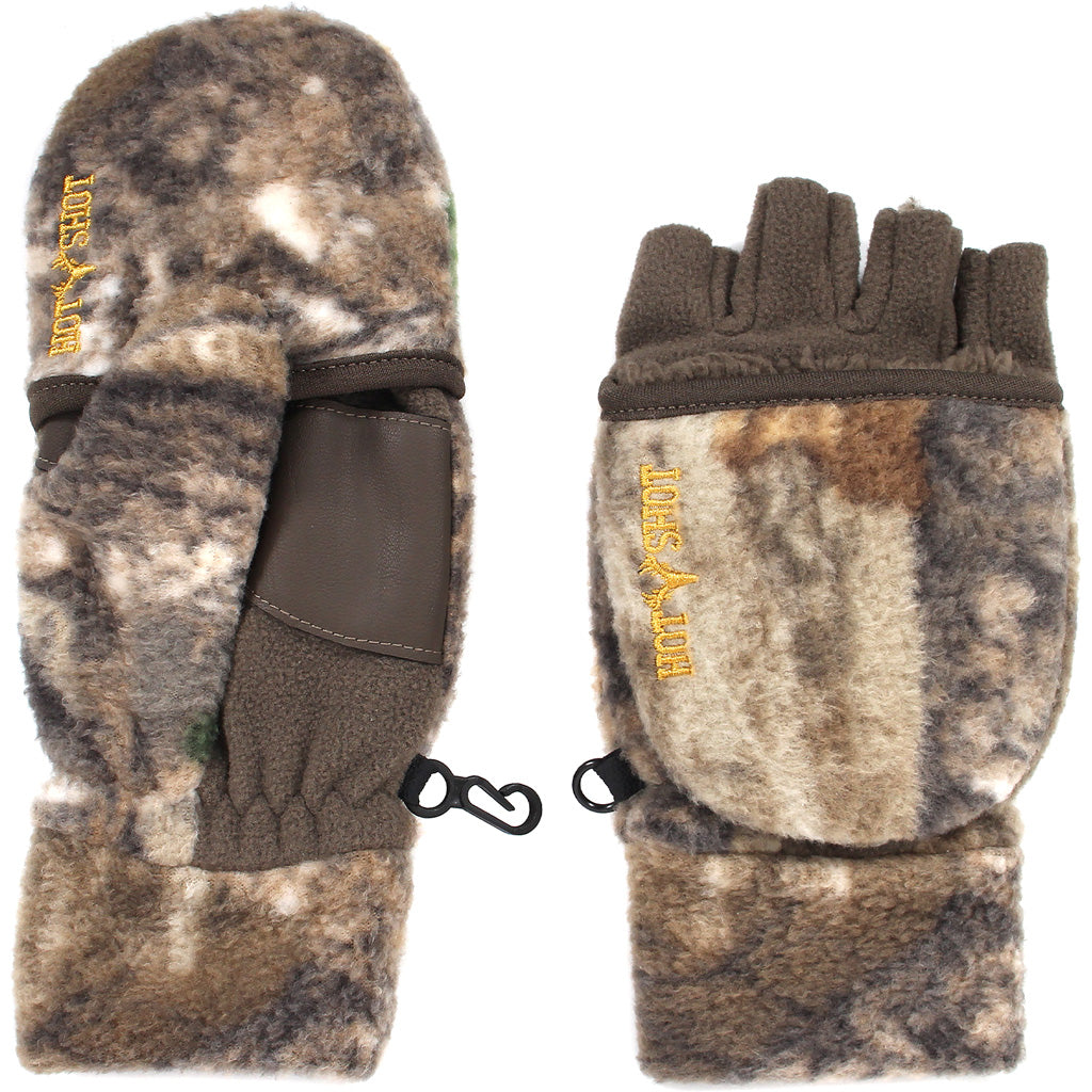 Hot Shot Youth Bulls-eye Pop-top Mitten