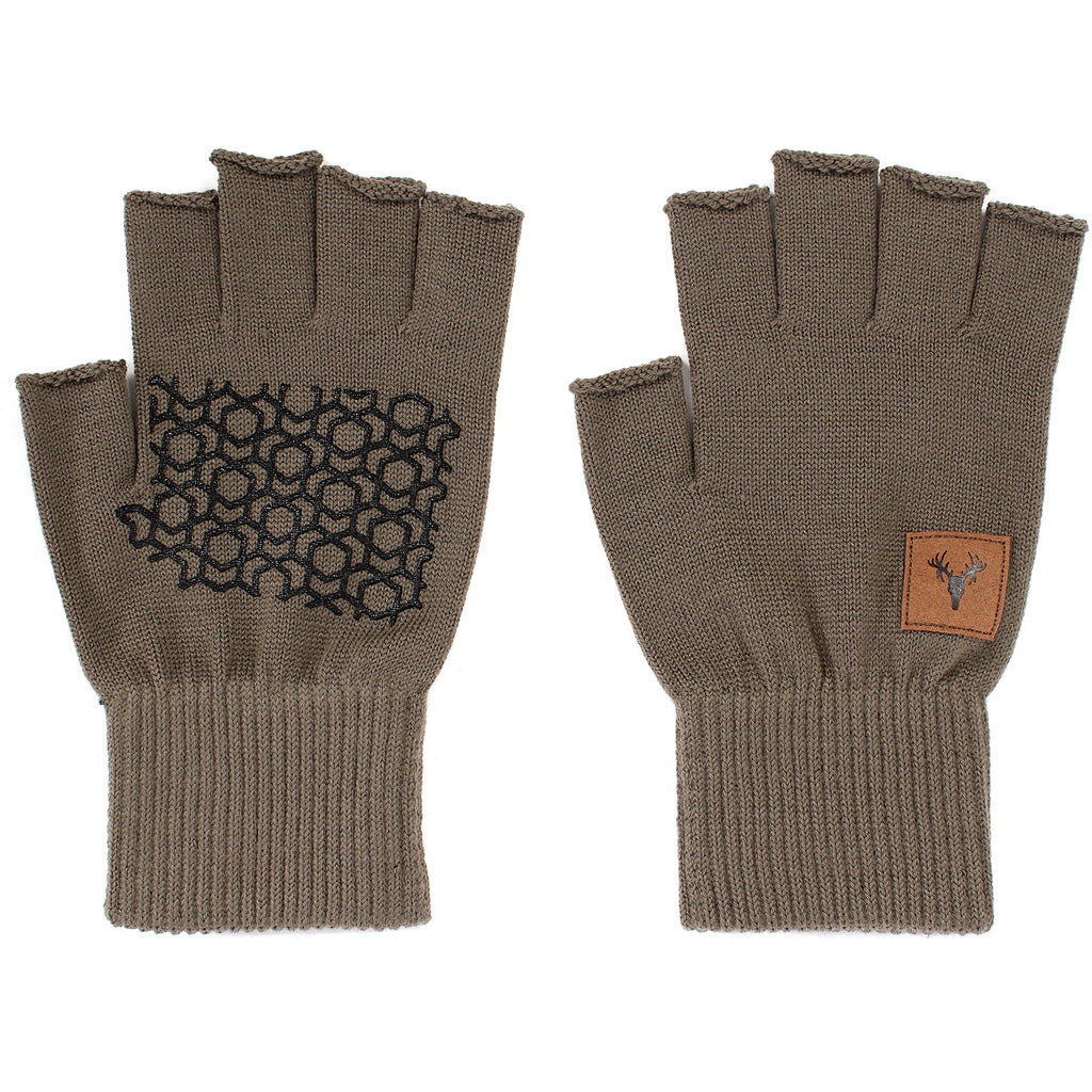Hot Shot Fingerless Wool Glove