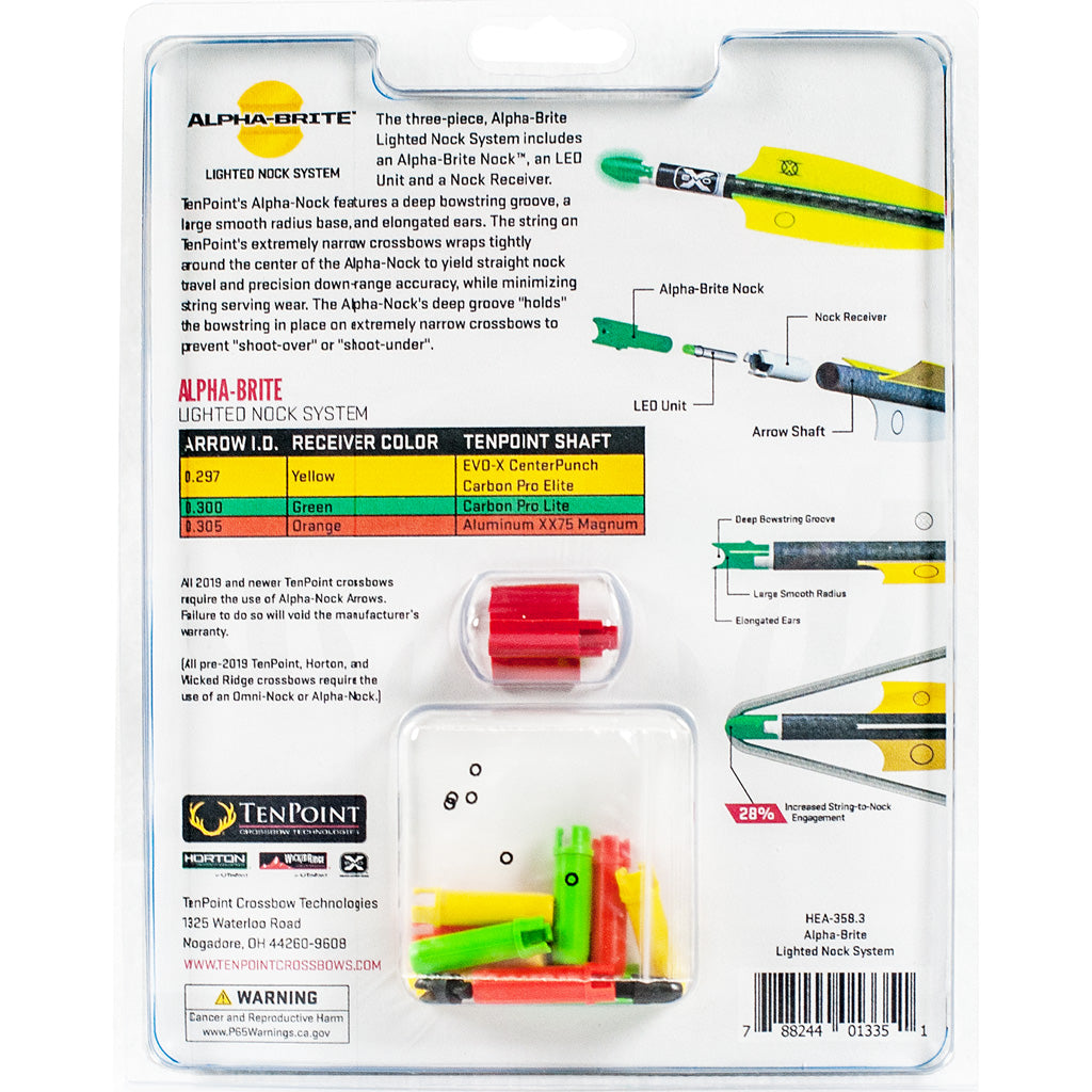 TenPoint Alpha Brite Lighted Nock System