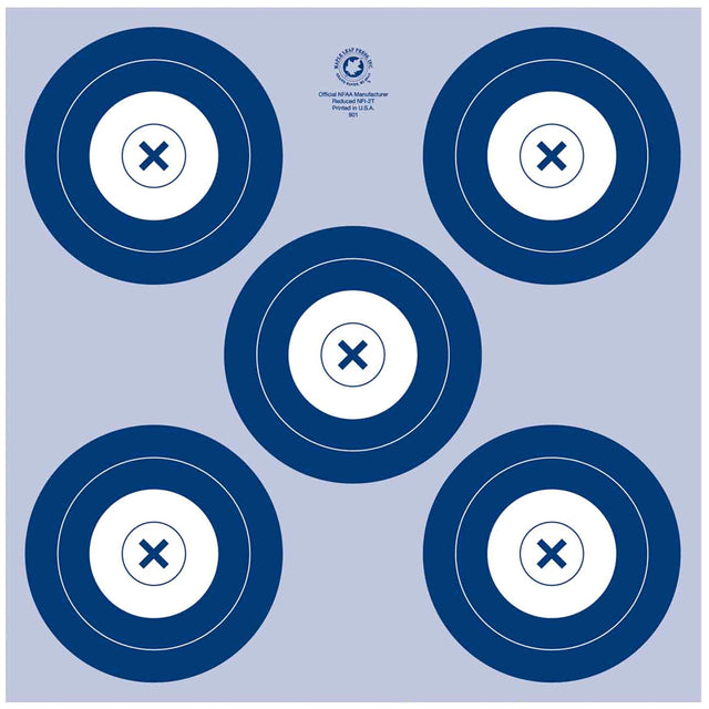 Maple Leaf NFAA Indoor Target 5 Spot Target