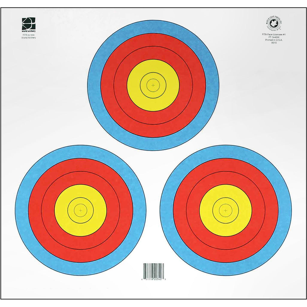 Maple Leaf WA 3 Spot Triangle Target