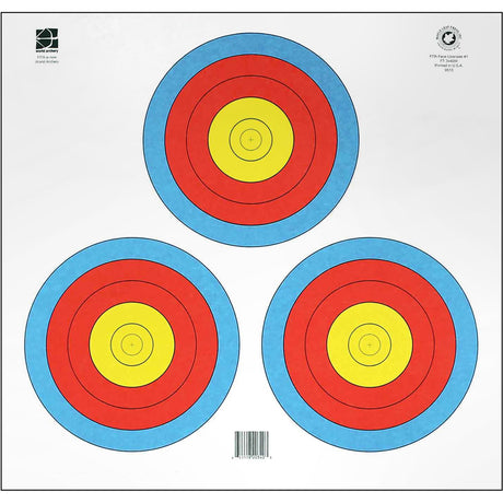 Maple Leaf WA 3 Spot Triangle Target