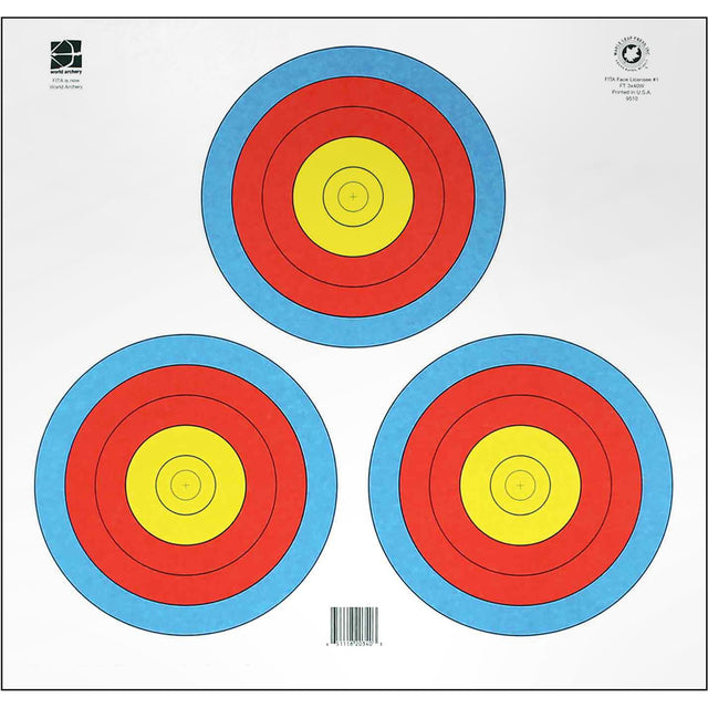 Maple Leaf WA 3 Spot Triangle Target
