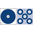 Maple NFAA Dual 1-Spot/5-Spot Target