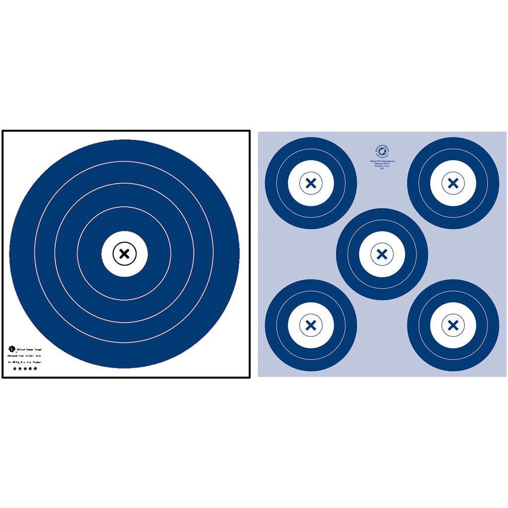 Maple NFAA Dual 1-Spot/5-Spot Target