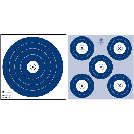 Maple NFAA Dual 1-Spot/5-Spot Target