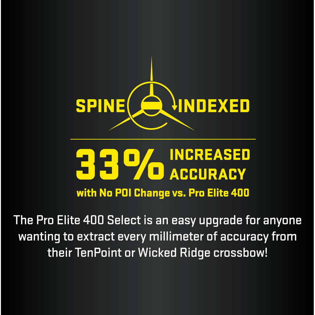 TenPoint Pro Elite 400 Select Carbon Arrows