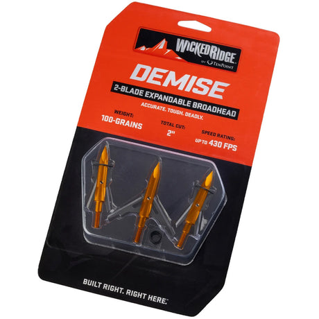 Wicked Ridge Demise Broadheads