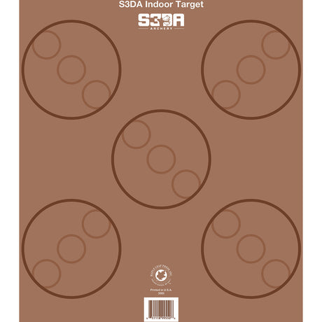 Maple Leaf S3DA 3D Target Face