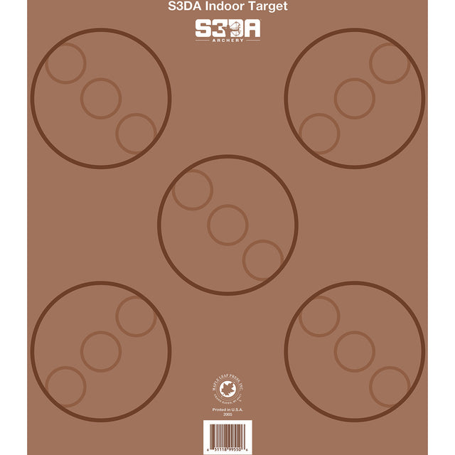 Maple Leaf S3DA 3D Target Face