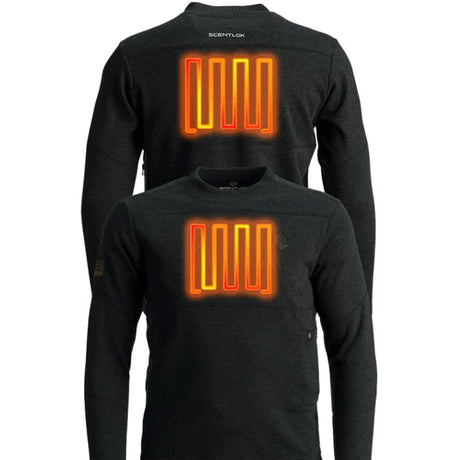 ScentLok BE:1 Trek Heated Base Shirt Blackout