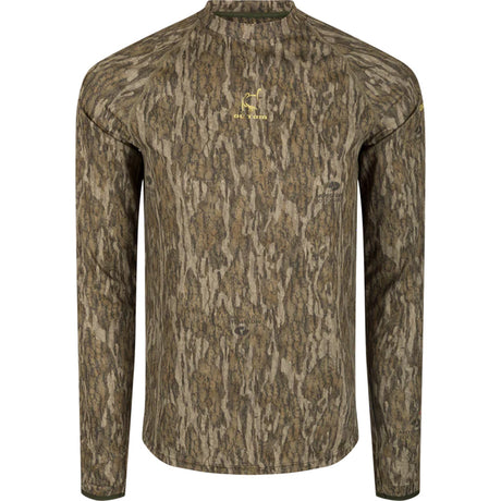Drake Ol' Tom Mens Early Bird LS Performance Crew