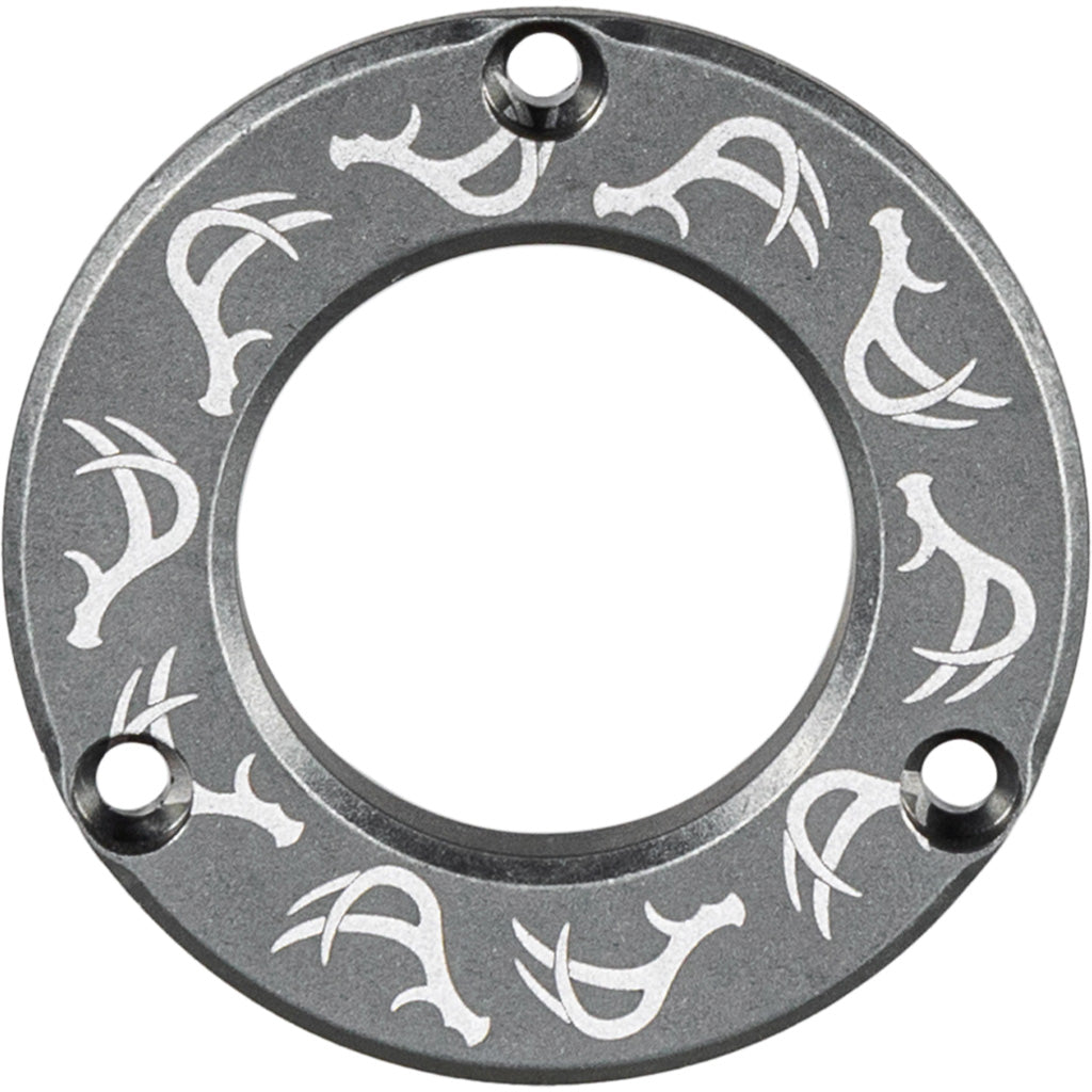 Axcel Driver Hubcap Stone Gray w/Engraving