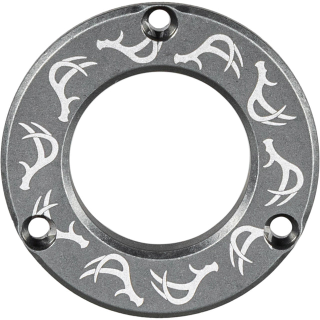 Axcel Driver Hubcap Stone Gray w/Engraving