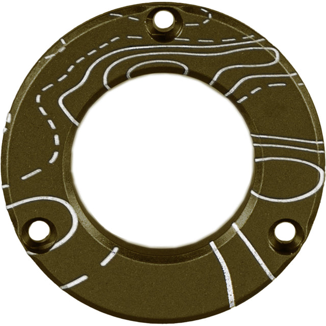 Axcel Driver Hubcap Tactical BH Green w/Engraving