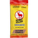 Wildlife Research Scent Killer Dryer Sheets