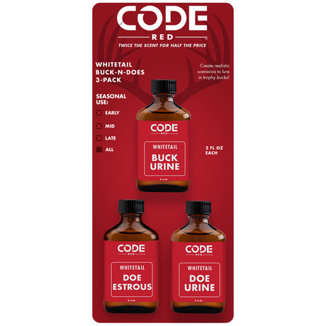 Code Red Triple Buck-N-Does Scent Combo